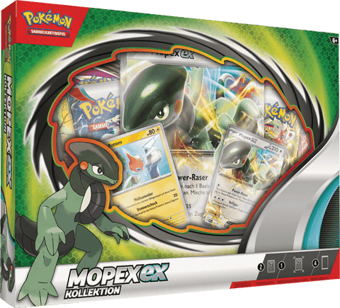 Pokemon Mopex EX Box Deutsch mit Rotom Holo - Baltictoys